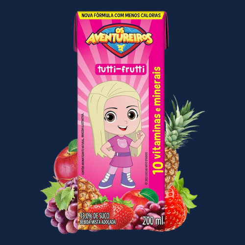 Aventureiros Sabor Tutti-Frutti