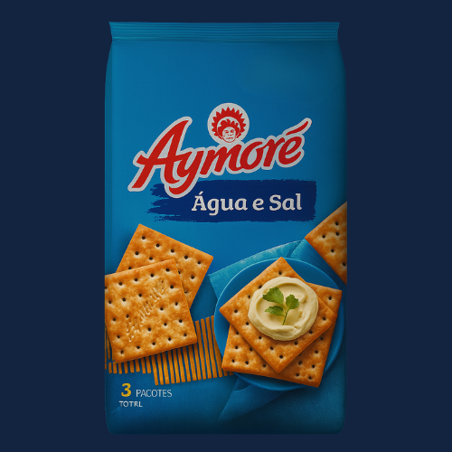 Cream Cracker Água e Sal 345g