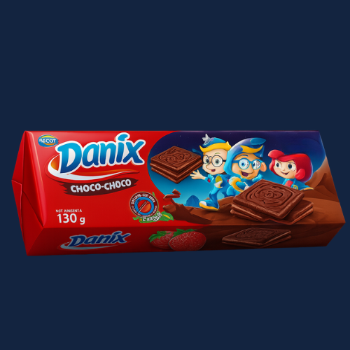 Biscoito Recheado Danix Choco-Choco