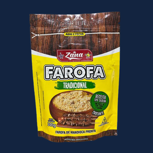 Zana Farofa Crocante Tradicional